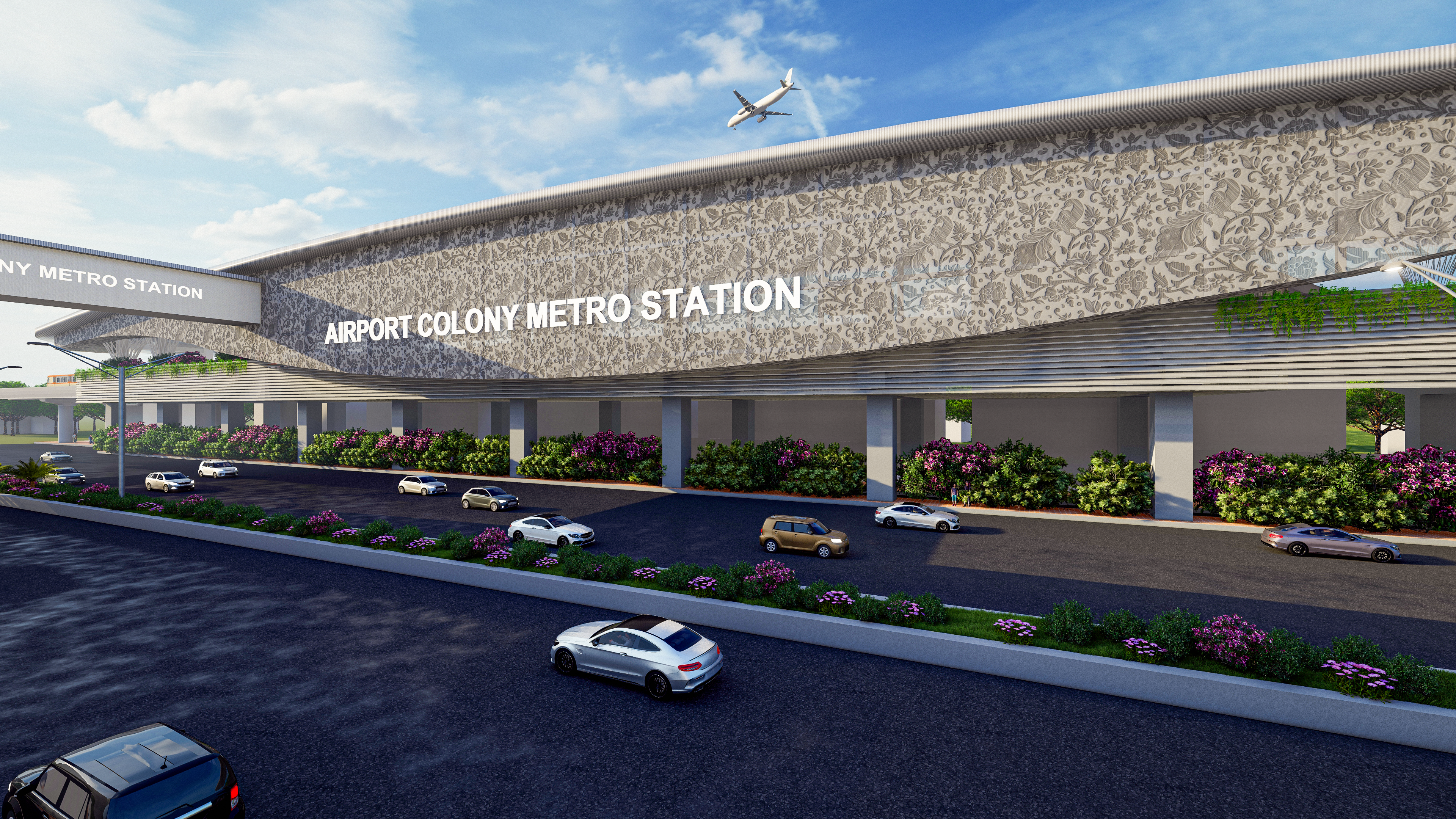 Airport Metro Station — view 3